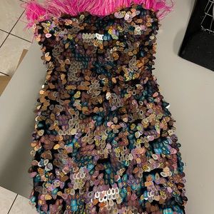 Fashion, nova size medium dress you go outside wore once for pictures